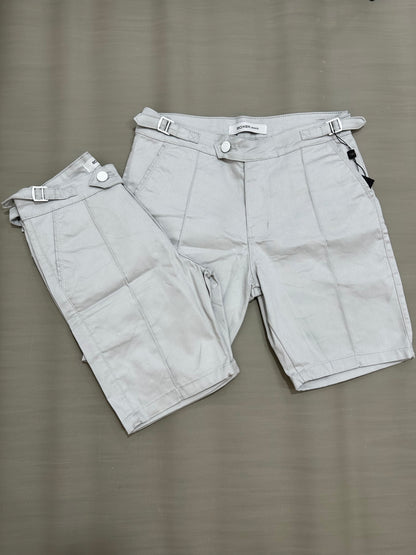 Shorts Alfaiataria Cinza