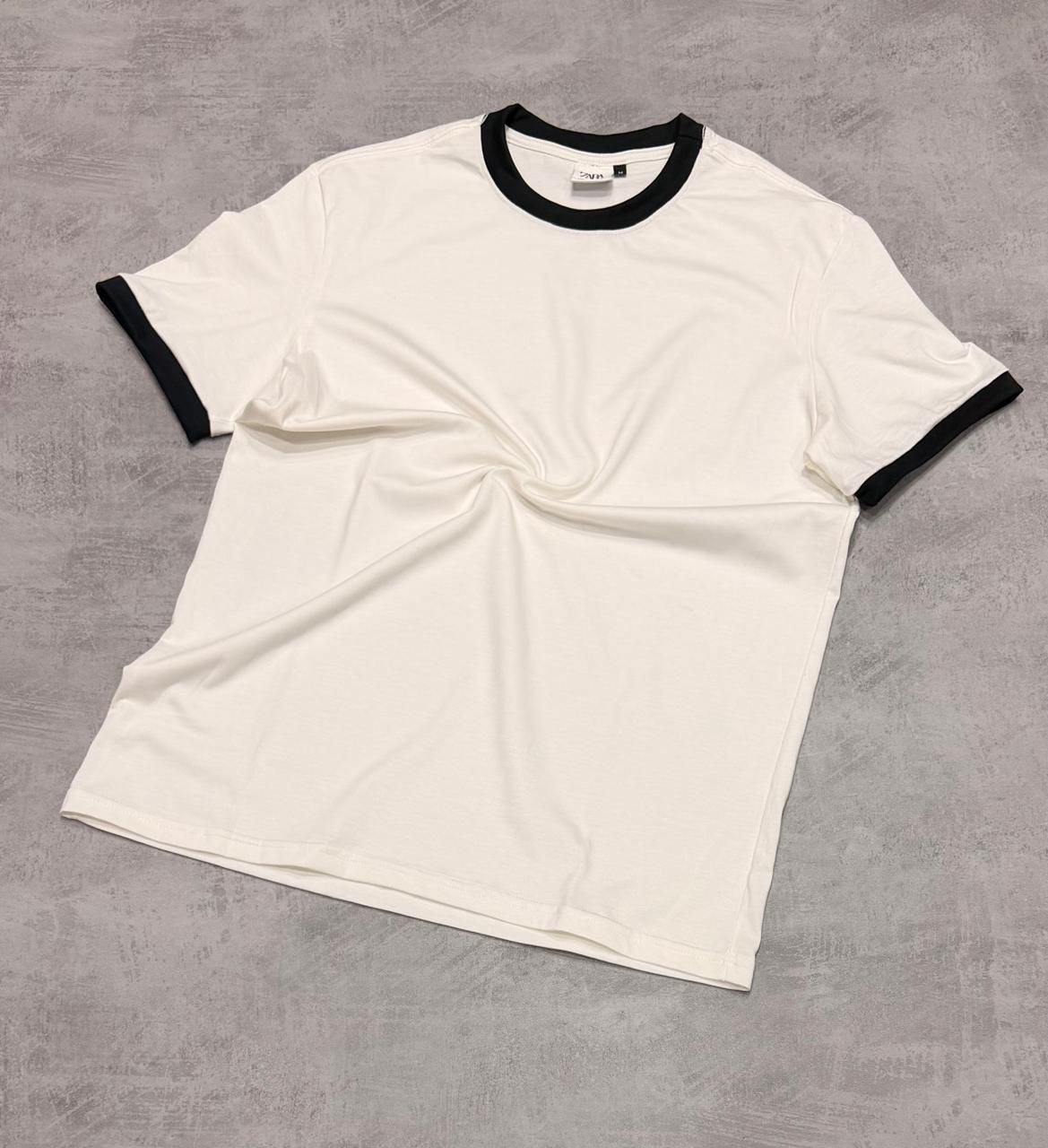 Camiseta Zara Bege