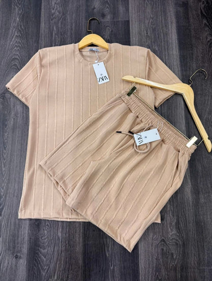 Conjunto Zara Bege